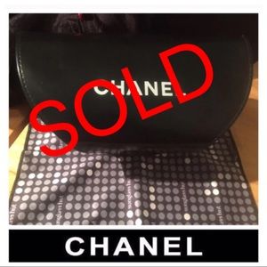 Chanel Black Half Moon Sunglass Case